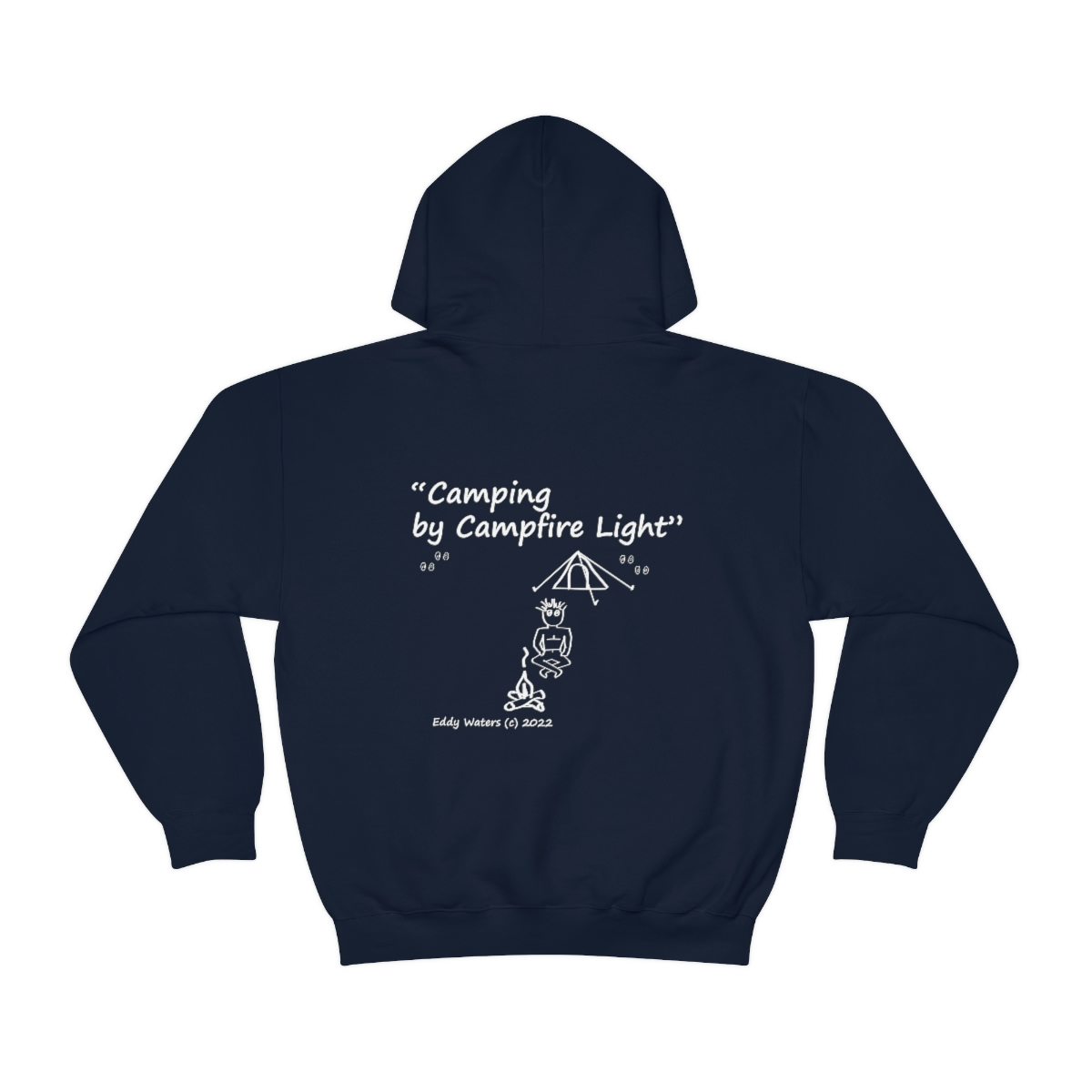 Camping by Campfire Light Men s Women s Hoodie Sweatshirt